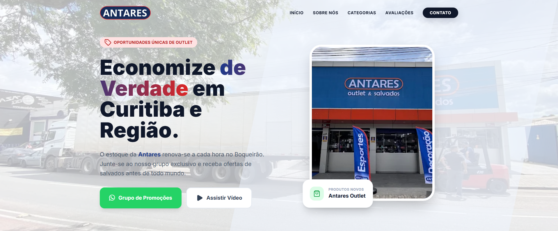 Projeto Antares Outlet